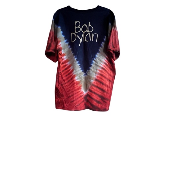 Vintage Bob Dylan Sundog Hand Tie-Dye Graphic T-Shirt - Picture 3 of 5